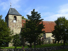 Kirchenasicht Südost, Straßenseite