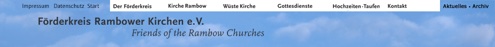 Webseite Kirche Rambow