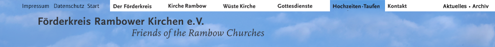 Webseite Kirche Rambow