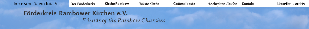 Webseite Kirche Rambow