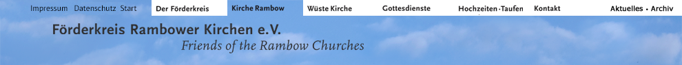 Webseite Kirche Rambow