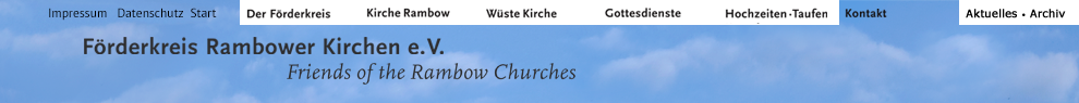 Webseite Kirche Rambow