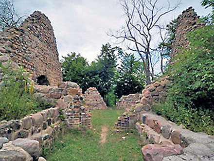 Wüste Kirche, ehemaliger Südeingang